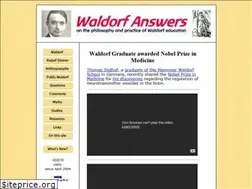 Sites similar to waldorfanswers.org