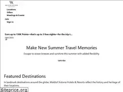 Sites similar to waldorfastoria.hilton.com