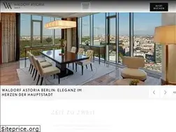 Sites similar to waldorfastoriaberlin.de