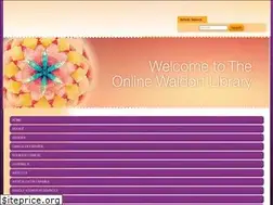 Sites similar to waldorflibrary.org