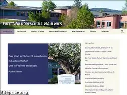 Sites similar to waldorfschule-wahlwies.de
