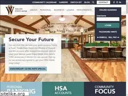 Sites similar to waldostatebank.com