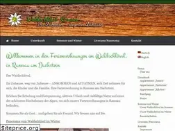 Sites similar to waldschloessl-ramsau.at