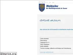 Sites similar to waldsolms.de