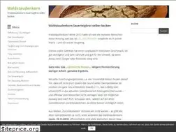 Sites similar to waldstaudenkorn.de
