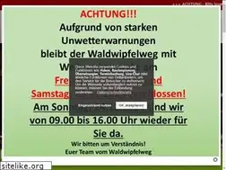 Sites similar to waldwipfelweg.de