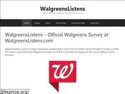 Sites similar to walgreenslistens.biz