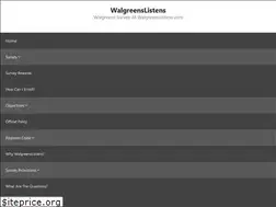 Sites similar to walgreenslistens.life