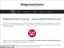 Sites similar to walgreenslistens.us