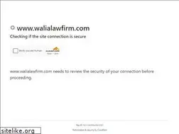 Sites similar to walialawfirm.com