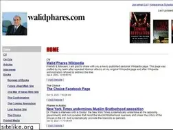 Sites similar to walidphares.com