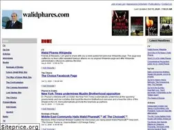 Sites similar to walidphares.net