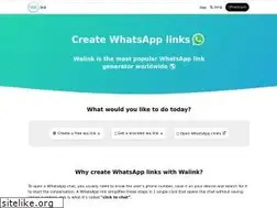 Sites similar to walink.io