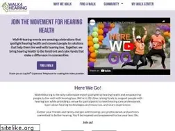 Sites similar to walk4hearing.org