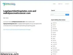 Sites similar to walk4pancreaticcancer.com