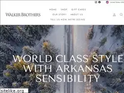 Sites similar to walkerbrothers.com