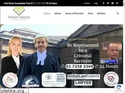 Sites similar to walkercriminallawyers.com.au