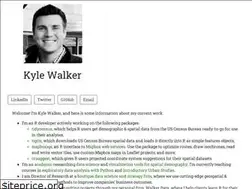 Sites similar to walkerke.github.io