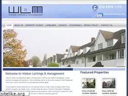 Sites similar to walkerlettings.co.uk