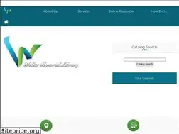 Sites similar to walkerlibrary.org