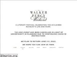 Sites similar to walkerpercyweekend.org