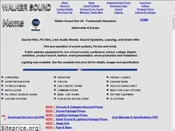 Sites similar to walkersound.co.uk