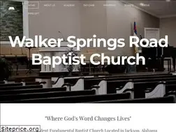 Sites similar to walkerspringsbaptist.com