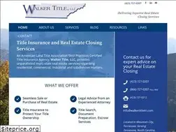 Sites similar to walkertitletn.com