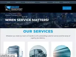 Sites similar to walkertransport.net