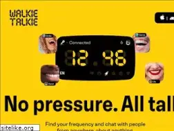 Sites similar to walkie-talkie.io