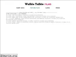 Sites similar to walkietalkiefilms.com