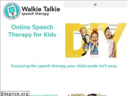 Sites similar to walkietalkiespeechtherapy.com