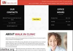 Sites similar to walkinclinicnyc.com