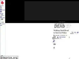 Sites similar to walking-deadroad-to-survival.wikia.com