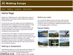 Sites similar to walkingeurope.info