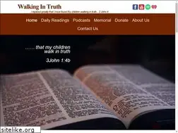 Sites similar to walkingintruth.org