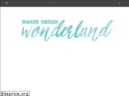 Sites similar to walkingthroughwonderland.com