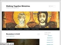 Sites similar to walkingtogetherministries.com