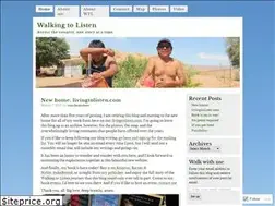 Sites similar to walkingtolisten.com