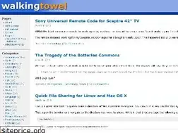 Sites similar to walkingtowel.org