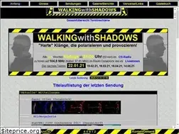 Sites similar to walkingwithshadows.de
