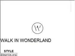 Sites similar to walkinwonderland.com