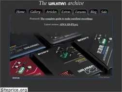 Sites similar to walkman-archive.com