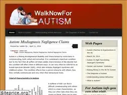 Sites similar to walknowforautism.org