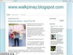 Sites similar to walkpinay.blogspot.com