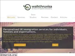 Sites similar to walkthruvisa.com