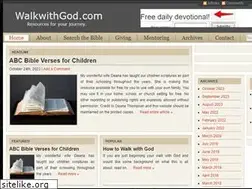 Sites similar to walkwithgod.com