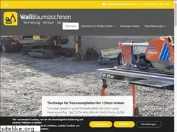 Sites similar to wall-baumaschinen.de