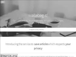 Sites similar to wallabag.it