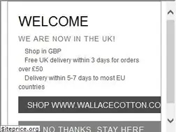 Sites similar to wallacecotton.com